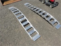 Aluminum Loading Ramps - Damaged