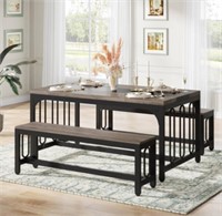 TribeSigns Dining Table Set, 3-Piece Kitchen