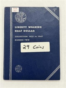 29 Walking Liberty Silver Half Dollars