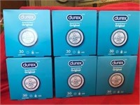 Condoms 'Durex', 30 Pack x6, BB Jul. 2025