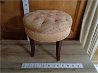 Antique Upholstered Foot Stool