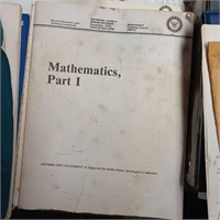 US Navy Mathmatics Manual w/ Study Packs