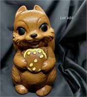 Squirrel Cookie Jar