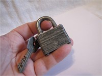 Vintage Master Padlock with Keys