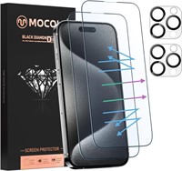 MOCOLL iPhone 15 Pro Screen Protector 6.1