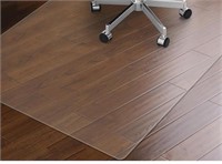 Clear Chair Mat for Hardwood Floor: 48 x 36