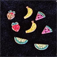 Origami Owl Charms - Sparkly Fruit