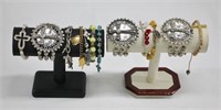 13pc Religious Rosary Bracelets