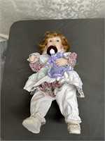 Porcelain bisque doll