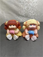 2 Cabbage Patch kids piggy banks