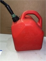5 GALLON FUEL CONTAINER - LIKE NEW