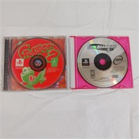PlayStation Frogger - Cool Boarders Games