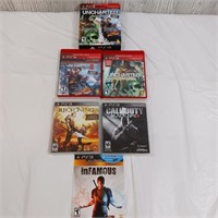 PlayStation 3 Games - Uncharted/infamous