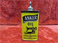 Anker Oil can for Sewing machines & household.