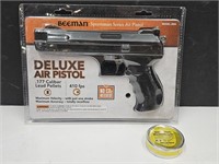 NIP Beeman Deluxe Air Pistol & Pellets