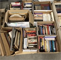 Pallet lot of assorted books
