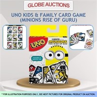 UNO KIDS & FAMILY CARD GAME (MINIONS RISE OF GURU)