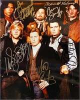 Young Guns cast signed movie photo