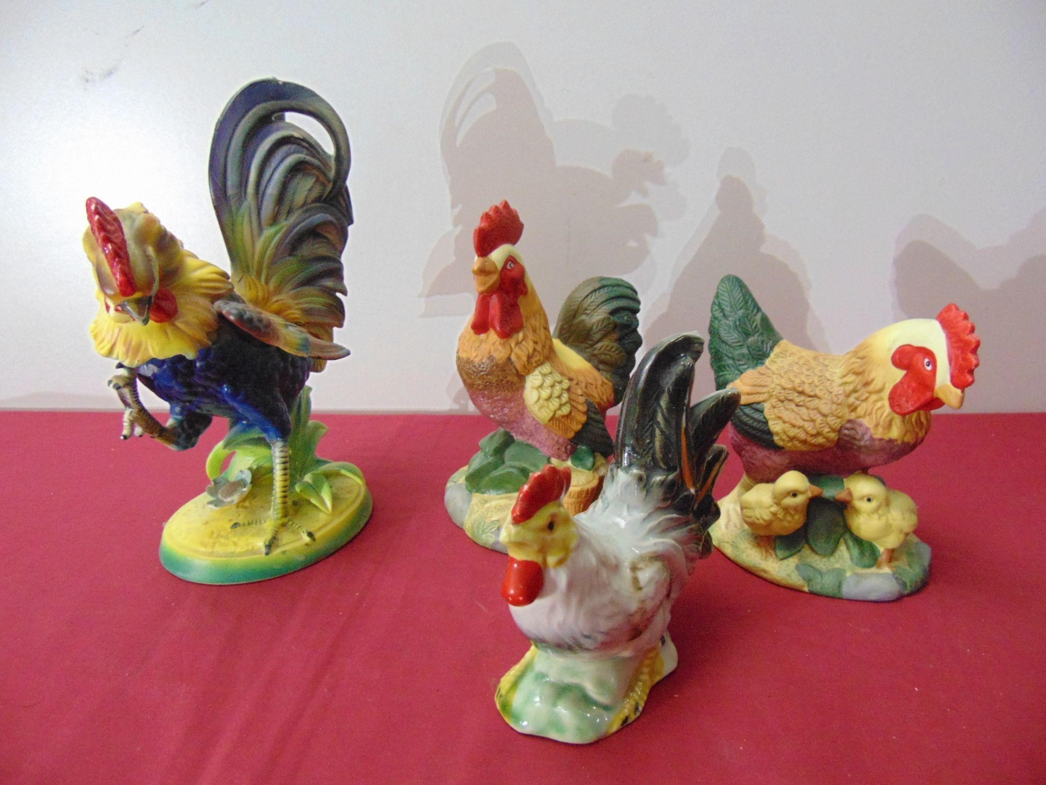 A Flock of Roosters