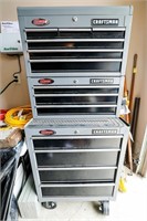 Craftsman 3 Pc. Stacking Tool Chest (Like New)