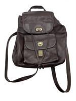 Sukuma Afrika brown leather backpack purse
