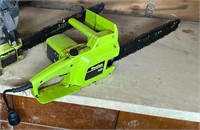 Poulan 1420 Electric Chainsaw (Bright Neon Green)