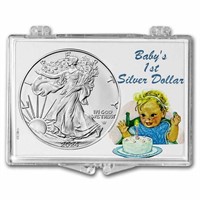 2024 1 Oz Silver Eagle Baby's First Dollar Design