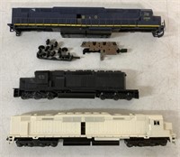 lot of 3 Athearn HO Train Engines