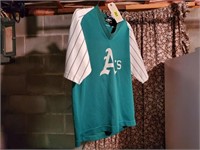 A's baseball jersey
size medium