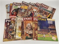 1940S SATURDAY EVENING POST MAGAZINES