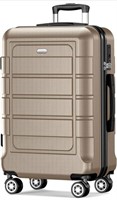 SHOWKOO LUGGAGE PC+ABS DURABLE EXPANDABLE