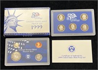 1999 US Mint Proof Set in Box
