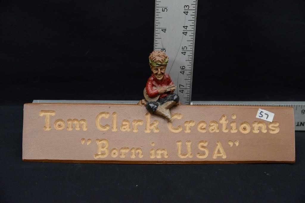 TOM CLARK CREATIONS SIGN