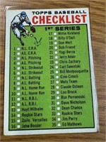 1964 Topps MLB Checklist # 76