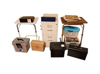 Office Storage & Folding Desks Lot