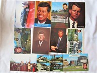 9 JFK Kennedy Post Cards