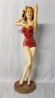 Modern Pin-Up Girl Statuette