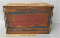 Early Advertising Pepsi Crate