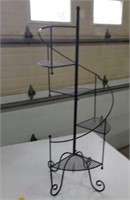 4 Step Metal Plant Stand