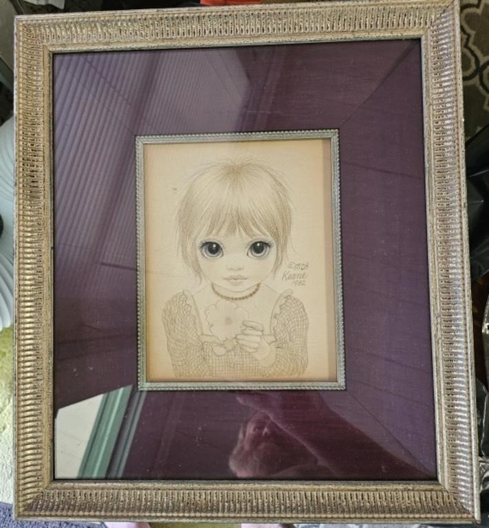 Margaret Keane ORIGINAL W/COA