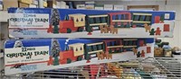 2 Wood Toy Trains