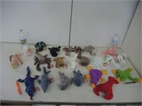 21 TY BEENIE BABIES-MOSTLY SEA ANIMALS