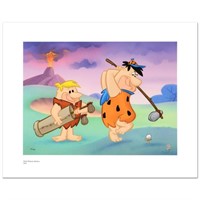 "Fred and Barney Golfing" Limited Edition Giclee f