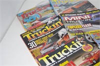 Lot of six Truckin Magazines