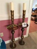 Candlesticks (approximately 45" tall)