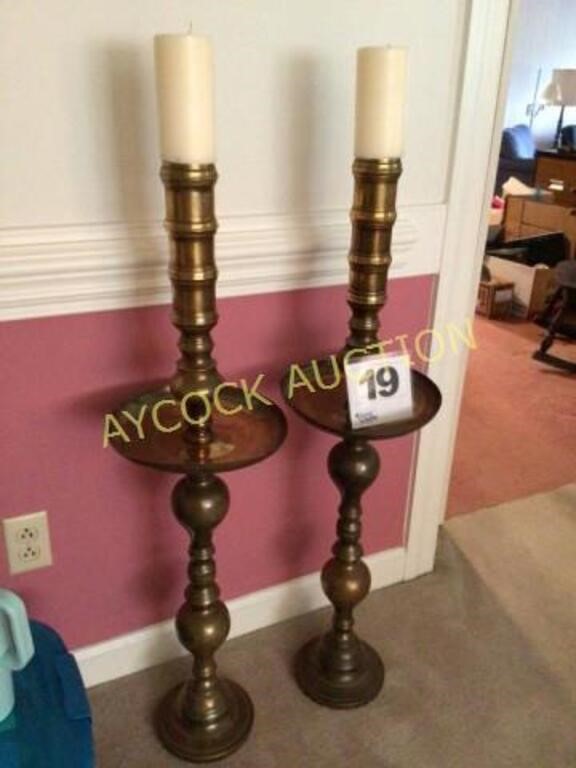 Candlesticks (approximately 45" tall)