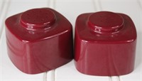 Brookmark Red Salt & Pepper Shakers