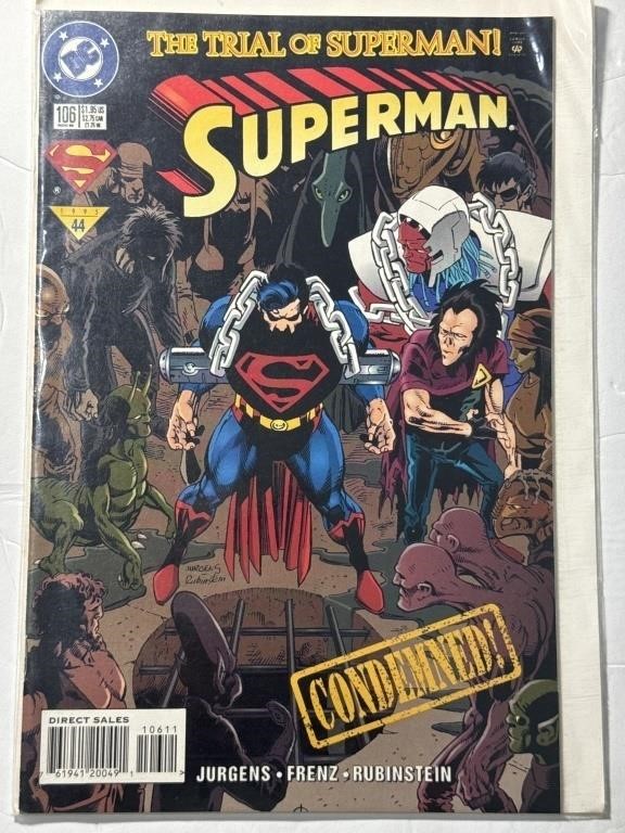 Superman #106 The Trial of Superman DC Comicbooks!