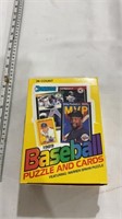 Donruss 1989 baseball puzzle and cards