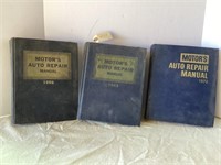 Motor Auto Repair Manuals, 1963; 1956; 1970